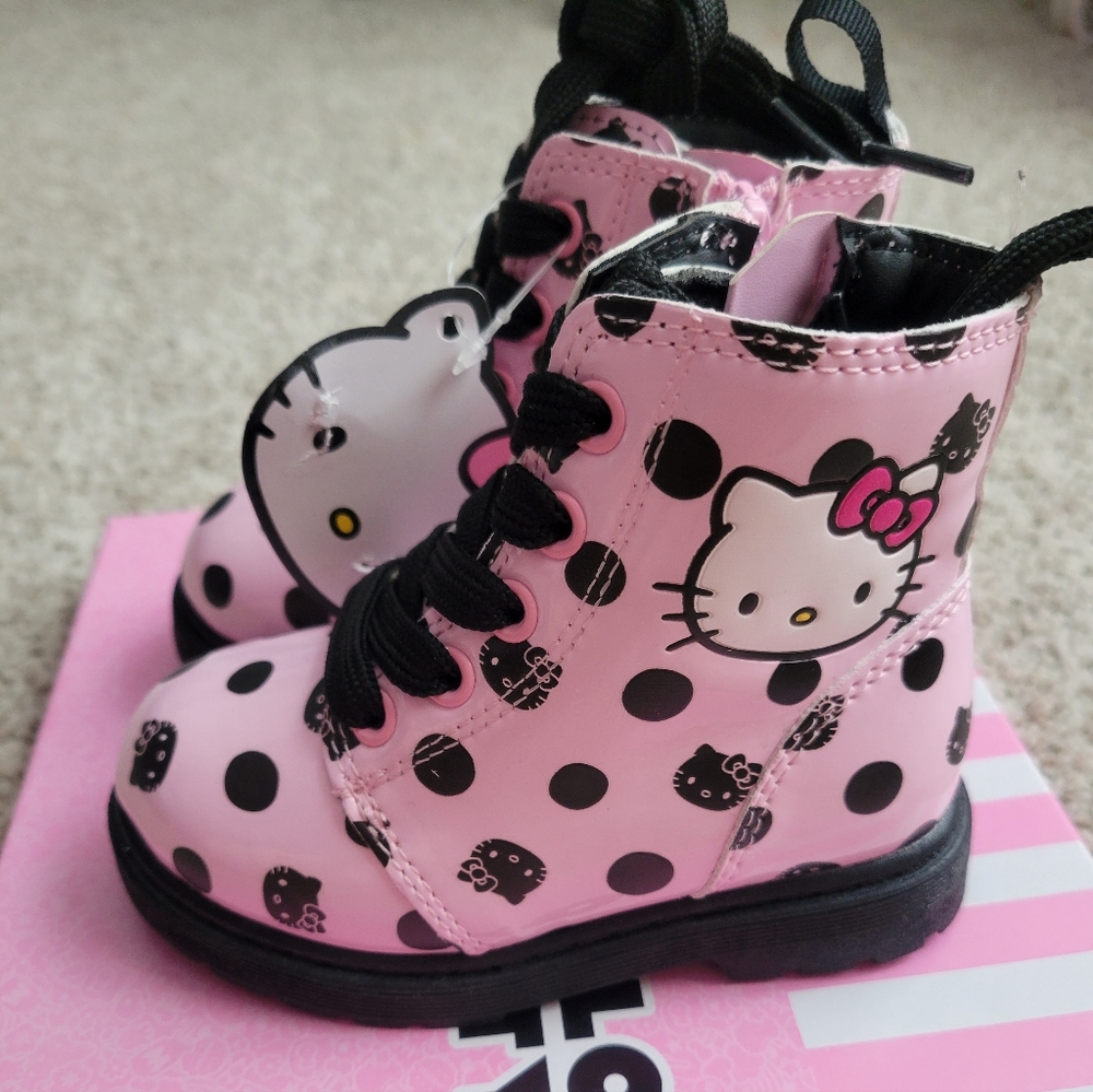 Hello Kitty Toddler High Top Boots